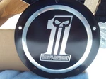 Harley Davidson Genuine Option Dark Custom Logo Derby Cover No. 1 Skull Engine. Fixed Price $308.74.