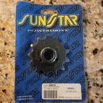 Sunstar 34413 Steel Front Sprocket, 13T Honda Cr 125 1987-2003. Fixed Price $24.99.