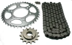 Kawasaki Ninja ZX6R, 2003-2004, O-ring Chain And Sprocket Set ZX-6R, ZX636C. Fixed Price $115.49.