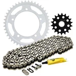 Sprocket Chain Set For Suzuki Hayabusa GSX1300R 18/43 Tooth 530 Front Rear Kit. Fixed Price $94.21.