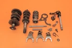 1996 95-97 CR125R Oem Transmission Gearbox Main Counter Shaft Shift Forks. Fixed Price $499.99.