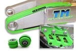 Tm Designworks Slide-n-glide Kit Green #KCP-K10-GR Fits Kawasaki KX450F 2016. Fixed Price $234.95.
