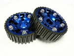 2X Blue Racing Performance Cam Shaft Gear Pulley Honda Acura B16A B18C. Fixed Price $119.95.