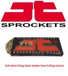 Jt Front Rear Sprocket Kit 13T 50T And Gold 520 X1R X-ring Chain Ktm 1990-2025. Fixed Price $109.65.