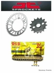 Yamaha FZ-07 2015 Jt/did 525VX X-ring Gold Chain And Sprocket Kit. Fixed Price $206.80.