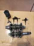 1986 Kawasaki KDX200 Oem Transmission Tranny Gearbox Shift Forks Drum Gears. Fixed Price $88.00.