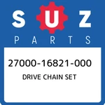 27000-16821-000 Suzuki Drive Chain Set 2700016821000, New Genuine Oem Part. Fixed Price $441.04.
