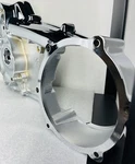 Harley 2008 -11 Fxcw Rocker Inner Primary Oem Custom Chrome Outright. Fixed Price $1099.00.