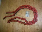 2005 Honda Ek 520 Red O-ring Chain 112L. Fixed Price $67.49.