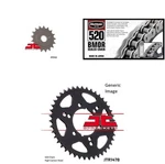 520 Bmor Chain Natural, Front & Rear Sprocket Kit Kawasaki ZX550 Gpz 1984-1986. Fixed Price $118.13.