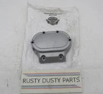 Harley Davidson Genuine Nos 5 Speed Silver Transmission Side Cover 37082-99. Fixed Price $64.99.
