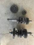 Kawasaki KDX200 86 87 88 Full Gear Box And Transmission Assembled. Fixed Price $110.00.