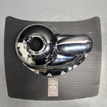 25732-01K Clutch Cover Chrome Peel 25733-01K 2002 Harley Davidson V-rod Oem. Fixed Price $78.00.