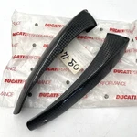 Oem Ducati 09140 Headlight Fairing Carbon Fiber Trim Hypermotard Hyperstrada. Fixed Price $147.00.