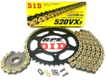 2011-24 Suzuki GSXR600 Did VX3 520 X-ring Gold Or Silver Chain And Sprockets Kit. Fixed Price $214.95.