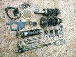 80-85 Suzuki GS250T GS300 Oem Complete Transmission Assy Gear Change Shaft Drum. Fixed Price $52.49.