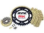 2017-2019 Honda CBR1000RR Rk Zxw Gold 530 Oem 16/43 Chain And Sprockets Kit. Fixed Price $279.95.