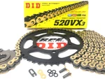 Kawi 2009 EX650R Ninja Did Gold X-ring Chain And Sprockets Kit Oem, Qa Or Fwy. Fixed Price $214.95.