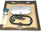 Oem Harley Davidson Chrome Chain Inspection Cover Top Gasket Bolts Softail Fxwg. Fixed Price $48.00.