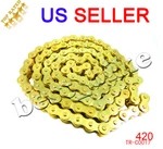420 Chain 102 Link W/ Master 50 70 90 110 125CC Motorcycle Dirt Bike Atv. Fixed Price $14.45.