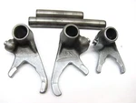 1982 Yamaha YZ125J 5X4 - Gearshift Forks And Shafts. Fixed Price $57.91.