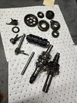 Transmission And Shift Drum Assembly 1980 Kawasaki Ke 175. Fixed Price $90.00.