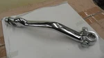 Panhead-shovelhead-sportster "new Repo" Chrome Kick Start Arm #33057-72. Fixed Price $40.00.