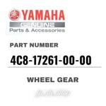 Yamaha Genuine Oem Parts Wheel Gear 4C8-17261-00-00 For YZF-R1. Fixed Price $145.26.