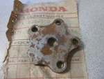 Nos Honda Drum Stopper Plate 1969-1970 CR750 CB750K 24321-300-000 Qty. Fixed Price $15.36.