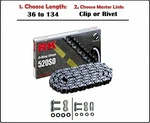 Rk 520 So Oring Motorcycle Drive Chain Natural With Clip Rivet Master Link. Fixed Price $73.20.