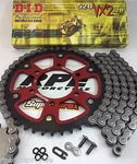 ZX6R 1998-02 Ninja Red Supersprox Did Chain And Sprockets Kit Quick Acceleration. Fixed Price $229.95.