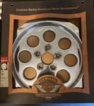 Genuine Harley Davidson 91733-85A Chrome Belt Sprocket Cover Dyna Fxr- Used. Fixed Price $40.77.