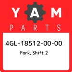 4GL-18512-00-00 Yamaha Fork, Shift 4GL185120000, New Genuine Oem Part. Fixed Price $73.34.
