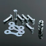 Kawasaki H1 500 1969-76 Triple Rear Sprocket Mounting Bolt (6) Assy New. Fixed Price $49.95.