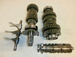 1982 Yamaha XJ650 Maxim Genuine Transmission Gear Shift Fork Drum Shaft. Fixed Price $79.00.