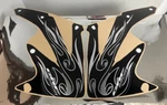 2004 - 2009 Honda Radiator Shroud Graphics Custom Design Moto. Fixed Price $65.00.