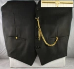 Albert Pocket Watch Chain W/ Cuff-detail T-bar; Various Finish Options. Fixed Price $85.75.