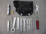 1969 Honda Trail K1 Original Curved Bag Kit Tools Nice!. Fixed Price $179.00.