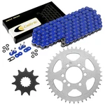 Blue O-ring Drive Chain & Sprockets Kit For Suzuki LT230E Quadrunner 86-93. Fixed Price $96.84.