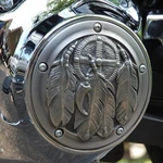 Chrome Dome Aged Aluminum Medicine Bundle Derby Cover DCMB-2. Fixed Price $121.50.