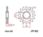 Front Sprocket 520 12T #JTF823.12 Husqvarna CR240/CR125/WRK125. Fixed Price $18.60.