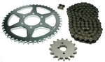 Non O-ring Chain And Sprocket Set For Suzuki GS450E, 1980-1982. Fixed Price $85.79.