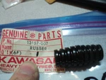 1977-99 Kawasaki Kz Klr Klx Zx Ex Shift Rubber Nos Oem 92160-1036 13157-007. Fixed Price $5.99.
