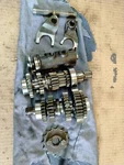 1973-1976 Honda XR75 Transmission Shift Drum Forks Gear Shaft Main Counter. Fixed Price $34.99.