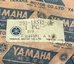 New Genuine Yamaha Fork, Shift, 291-18512-02-00. Fixed Price $21.95.