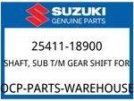 Suzuki Oem Part 25411-18900 Shaft,gear Shift Fork (L:126). Fixed Price $20.30.