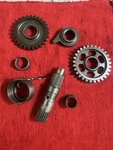 Honda CR250R 1994-2001 Kick Start Spindle Idler Gear And Retainer (1998). Fixed Price $49.99.