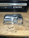 Harley Davidson Flt Fxr Used Oem 34465-86A Chrome 5-SPEED Trans Lid. Fixed Price $30.00.