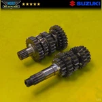 2008 Suzuki RMZ450 Transmission Gear Box Main Counter Shaft 08-12 Genuine Oem. Fixed Price $195.50.