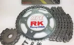 2004-2005 Yamaha YZF-R1 Oem Rk Xre Silver 530 X-ring Chain And Sprockets Kit. Fixed Price $234.95.
